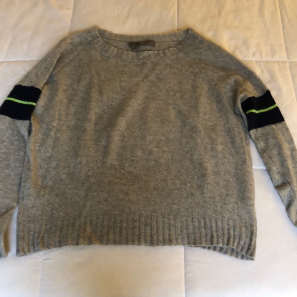 360 Sweater varsity stripe sweater (100% cashmere)